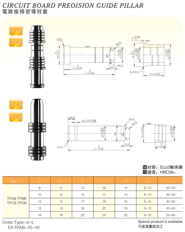 Circuit-Board-Preoision-Guide-Pillar