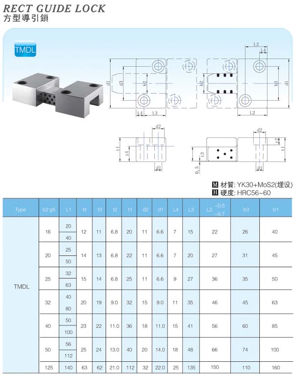 Rect-Guide-Lock